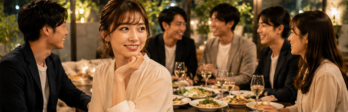 モテる女性は飲み会の2次会まで残らない